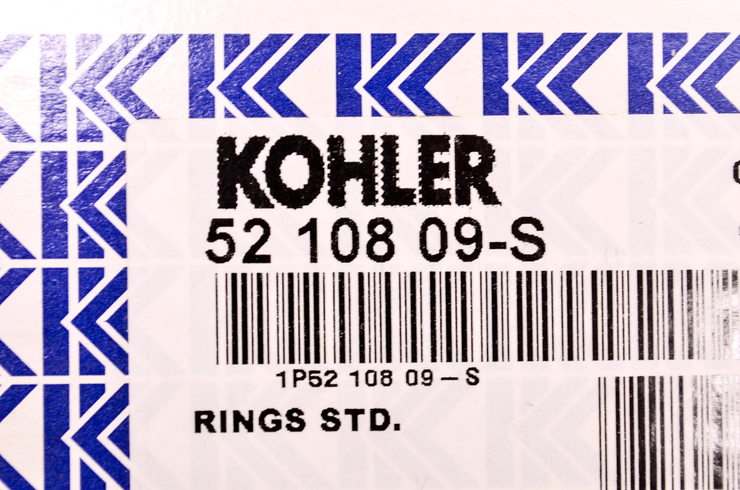 New Kohler 52 108 09-S Piston Ring Kit NOS