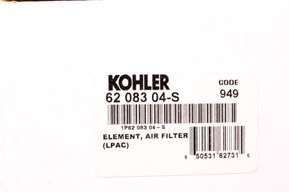 New Kohler 62 083 04-S Air Filter NOS