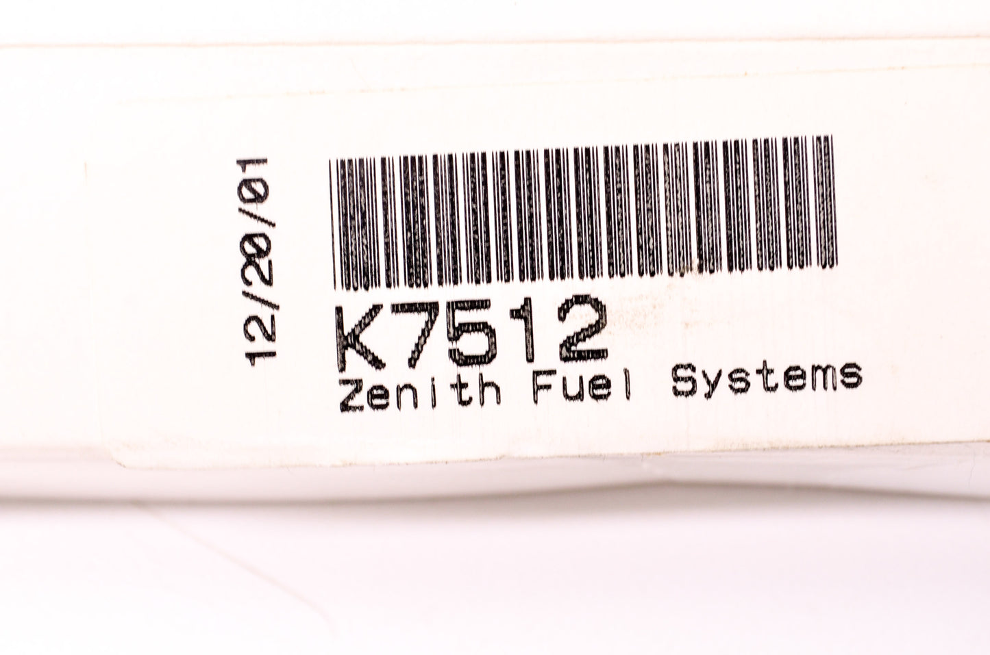 Zenith K7512 Carburetor Kit NOS