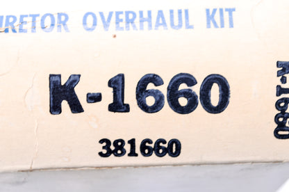 Bendix K-1660, 381660 Carburetor Kit NOS