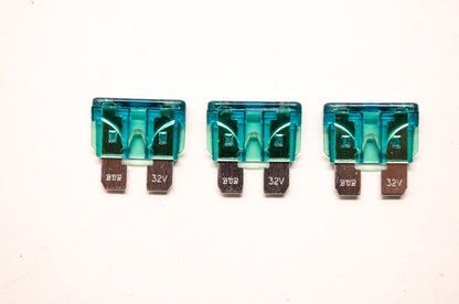 New Rotary Mize & Co Auto ATC30 ATC 30A 32V Blade Fuse Qty 3 NOS