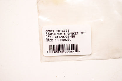New Rotary Carburetor Diaphragm & Gasket Kit NOS