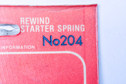 Herr 204 Rewind Starter Spring NOS