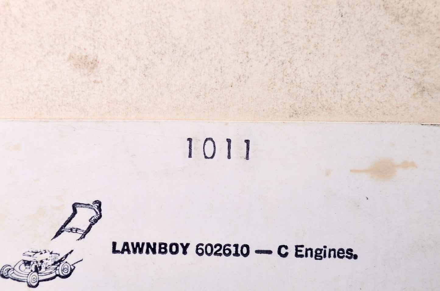 Herr 1011, 602610 Rewind Starter Spring NOS