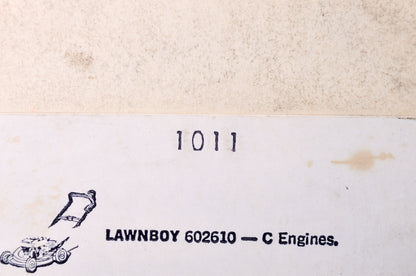 Herr 1011, 602610 Rewind Starter Spring NOS