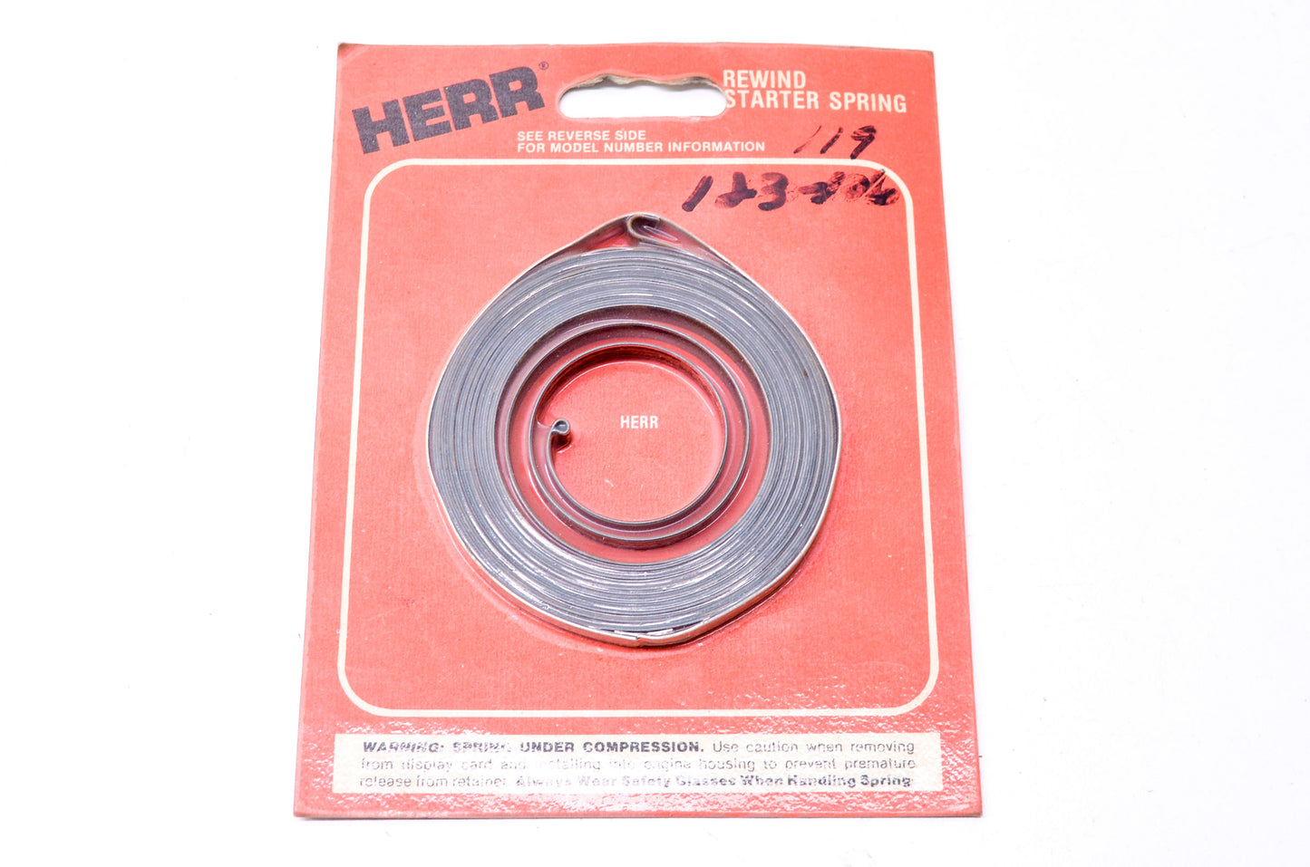 Herr 119 Rewind Starter Spring NOS
