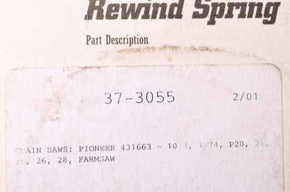 Rotary 37-3055 Rewind Starter Spring NOS