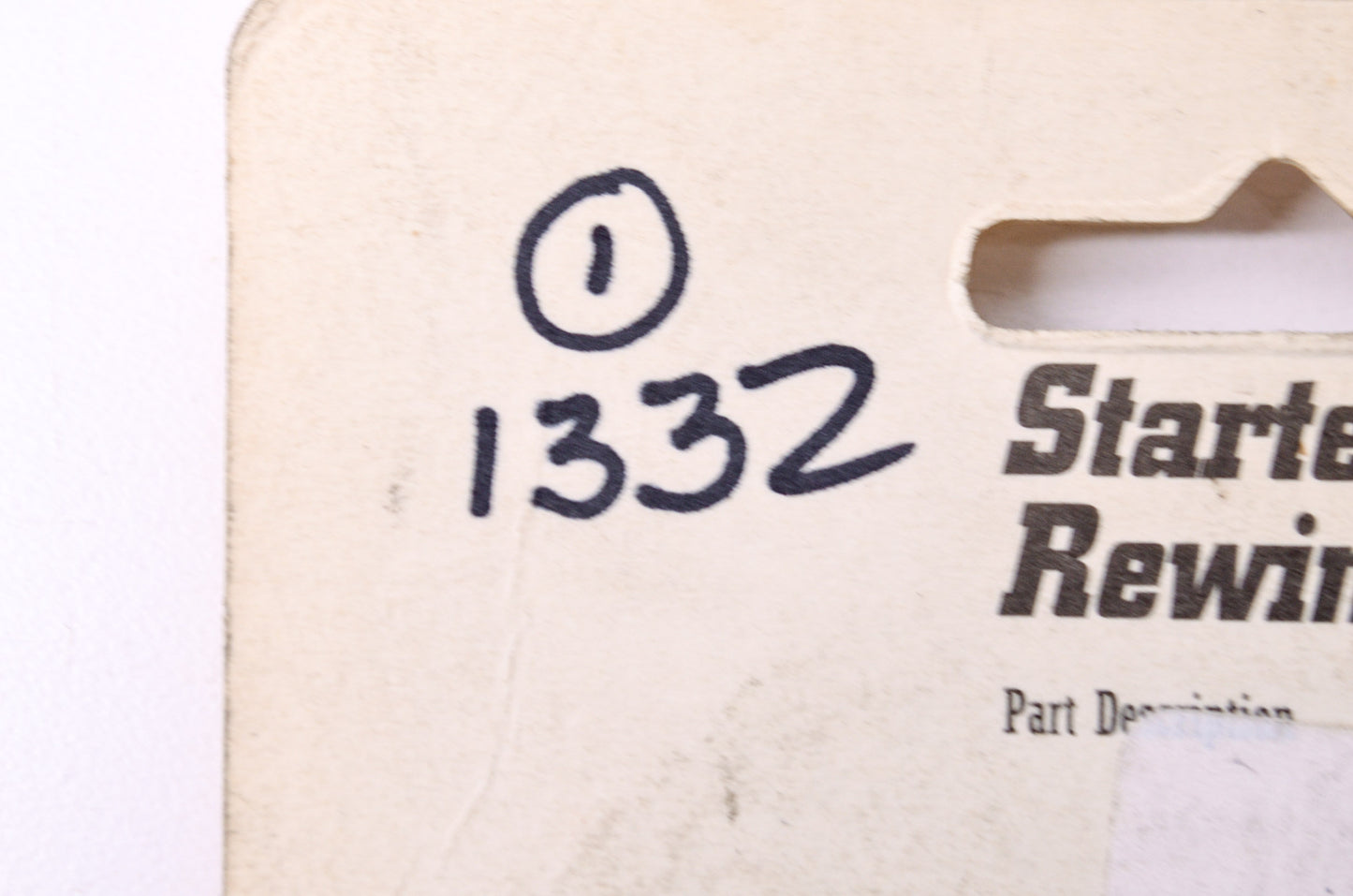 Rotary 1332 Rewind Starter Spring NOS