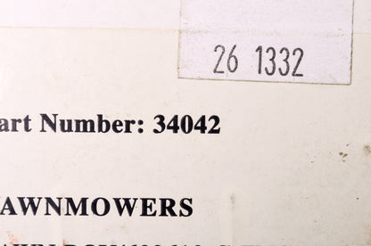 GB GB34042, 34042 Rewind Starter Spring NOS
