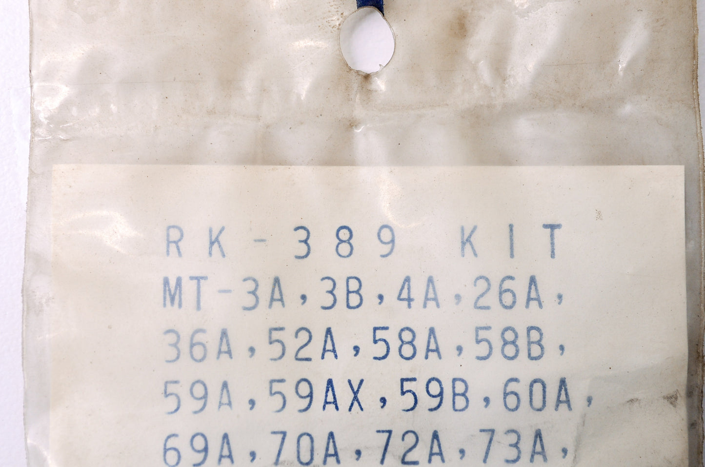 New Tillotson Carburetor Kit NOS