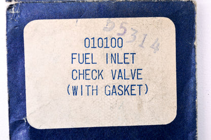 New Tillotson Fuel Inlet Check Valve Kit NOS