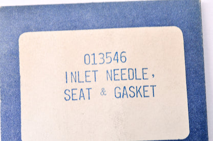 New Tillotson Inlet Needle Seat & Gasket Kit NOS