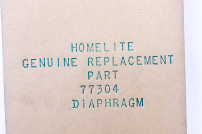 New Homelite Diaphragm NOS