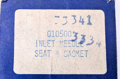 New Tillotson Inlet Needle Seat & Gasket Kit NOS