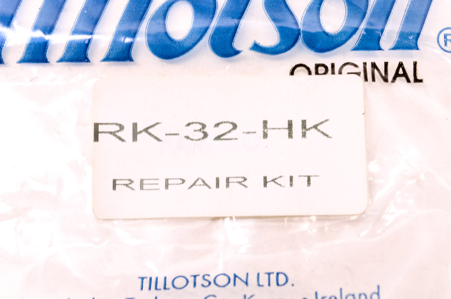 New Tillotson Repair Kit NOS