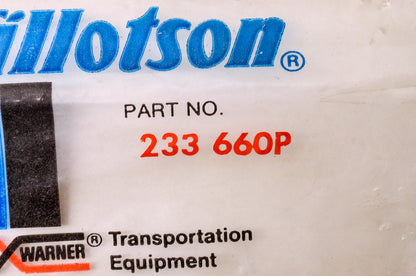 New Tillotson Carburetor Needle & Seat Kit NOS