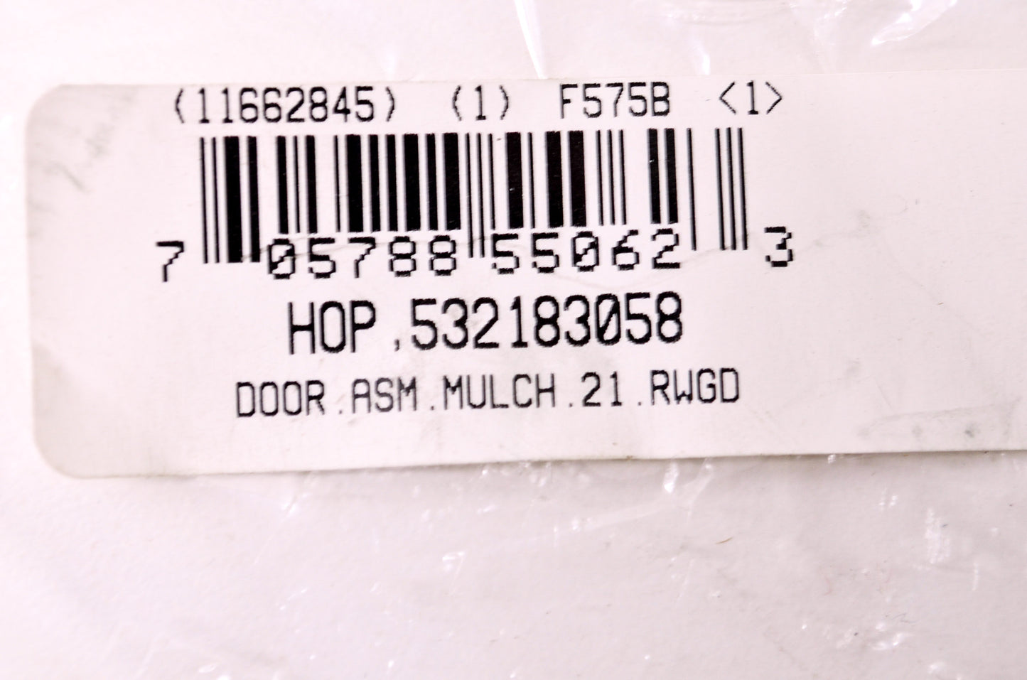 AYP 532183058 Mulch Door Assembly NOS