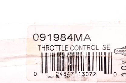 New Briggs & Stratton 091984MA Throttle Control Assembly NOS