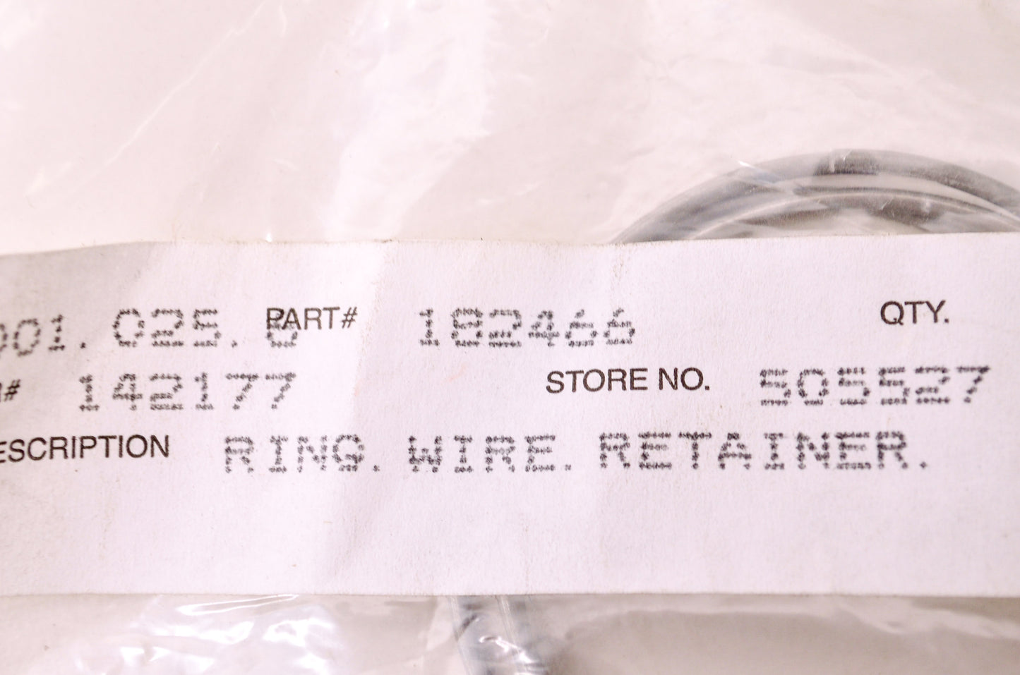 AYP 182466 Wire Retainer Ring NOS