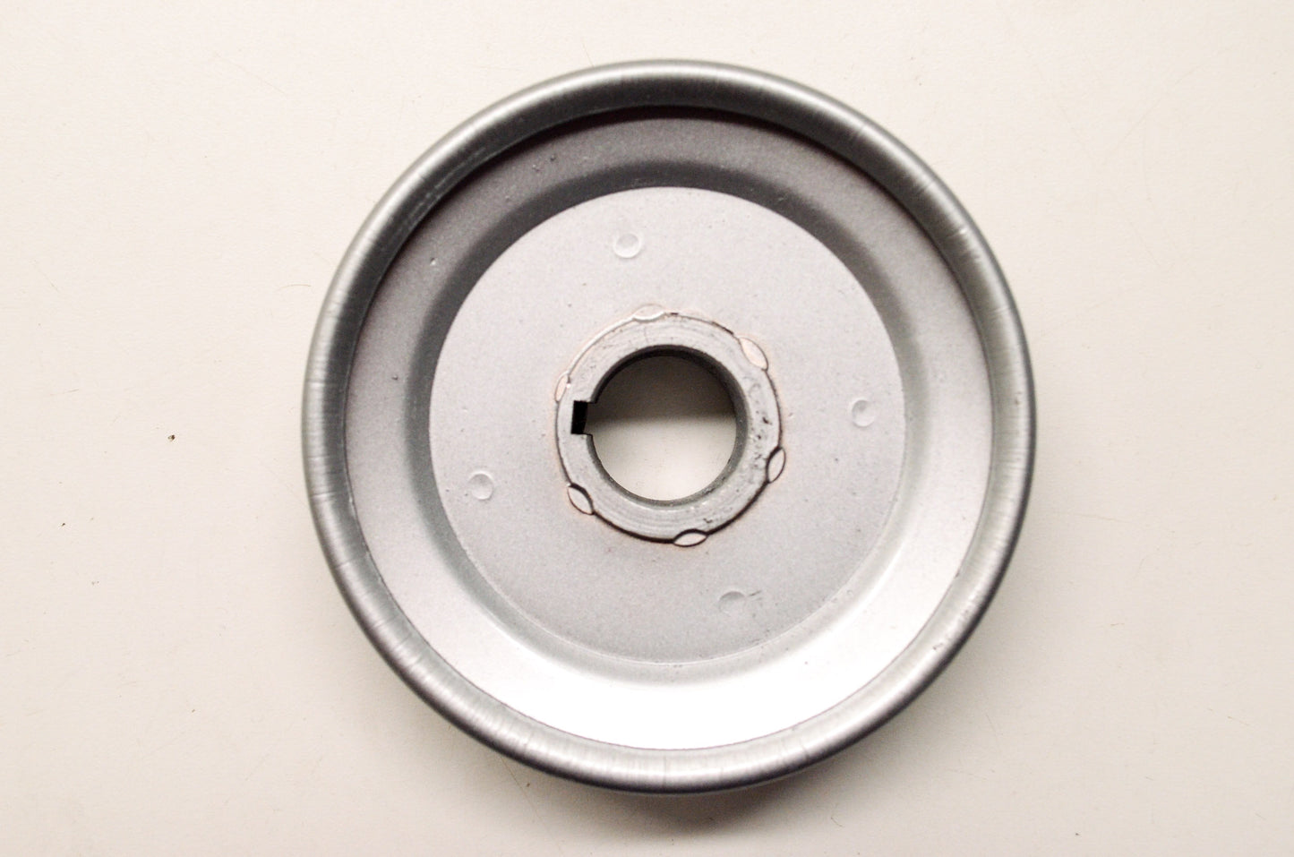 New Rotary Steel V-Belt Pulley 7/8 x 4 NOS