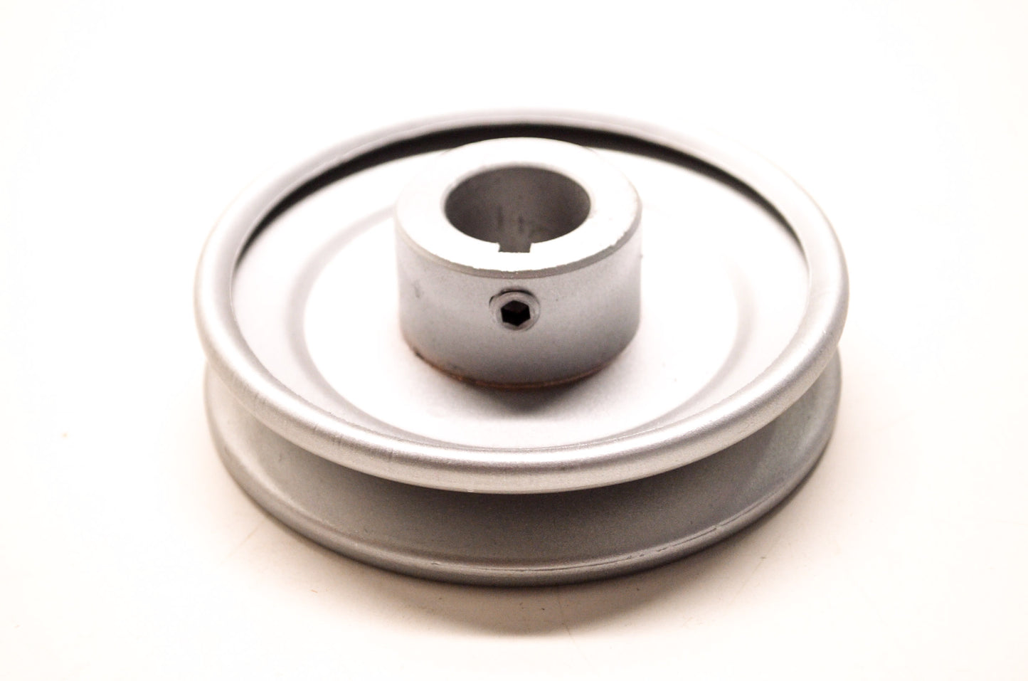 New Rotary Steel V-Belt Pulley 7/8 x 4 NOS