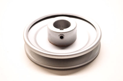 New Rotary Steel V-Belt Pulley 7/8 x 4 NOS