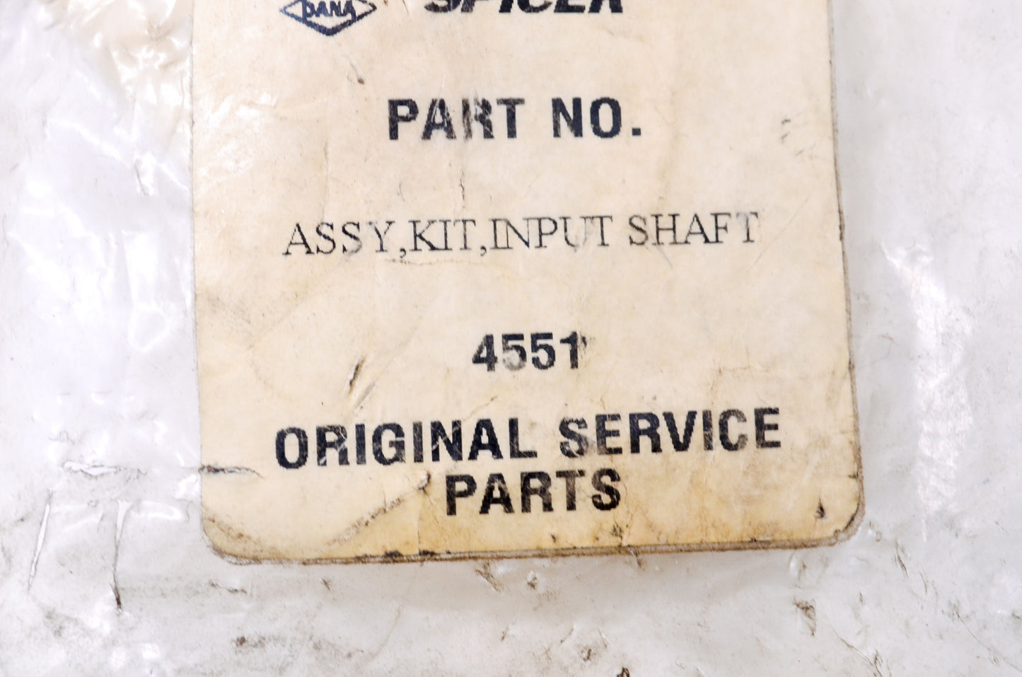 New Spicer Input Shaft Assembly Kit NOS