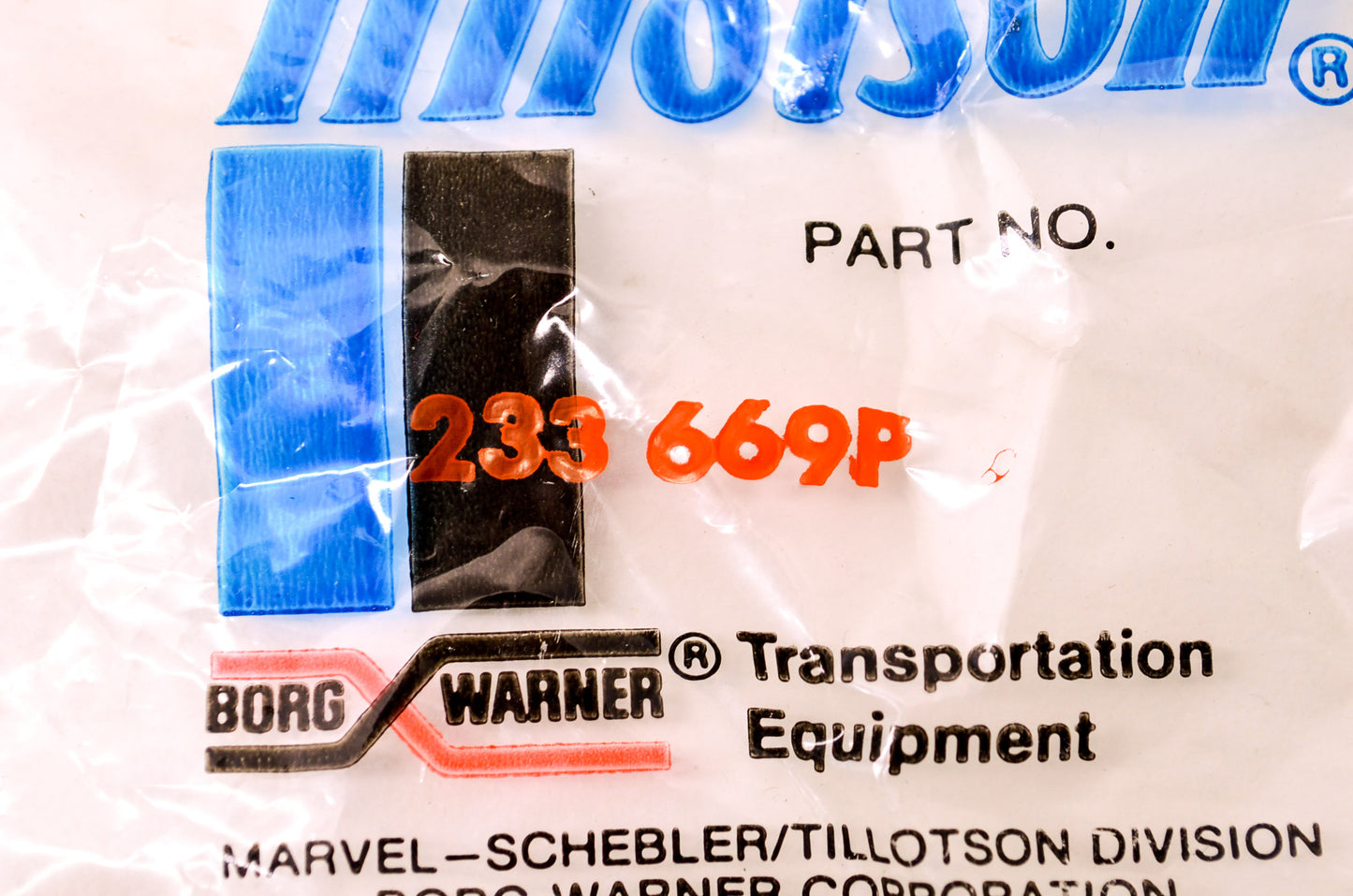 Tillotson 233-669 Needle & Seat Kit NOS