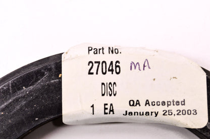 New Murray Snowblower Disc NOS