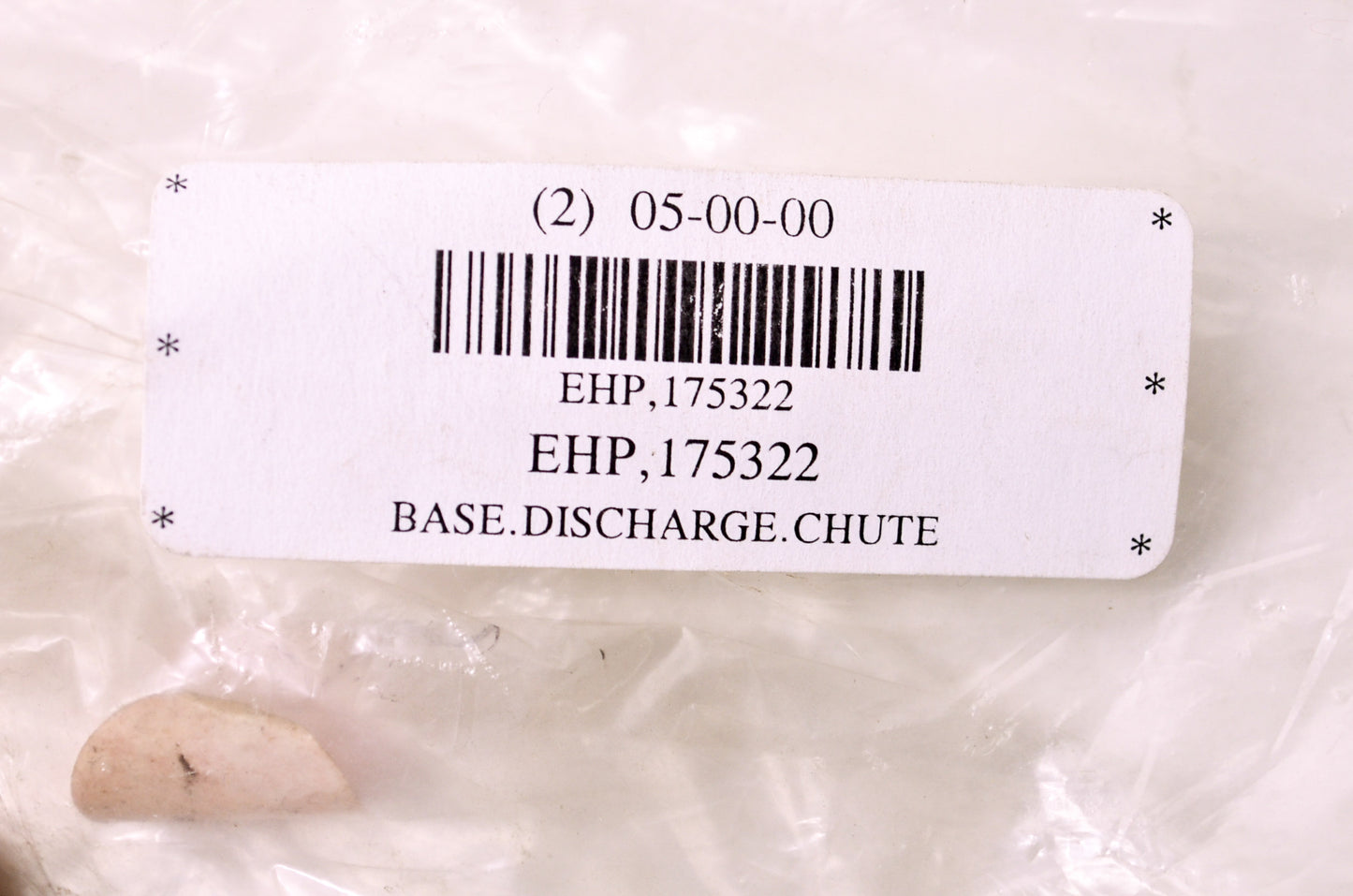 Chute Discharge Base NOS
