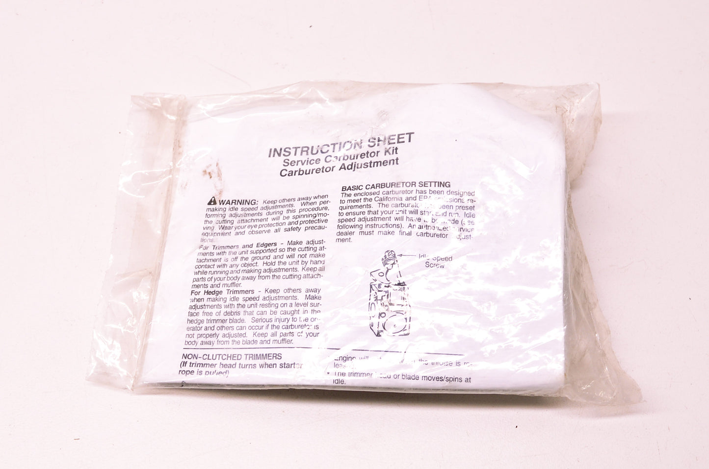 New AYP Carburetor NOS