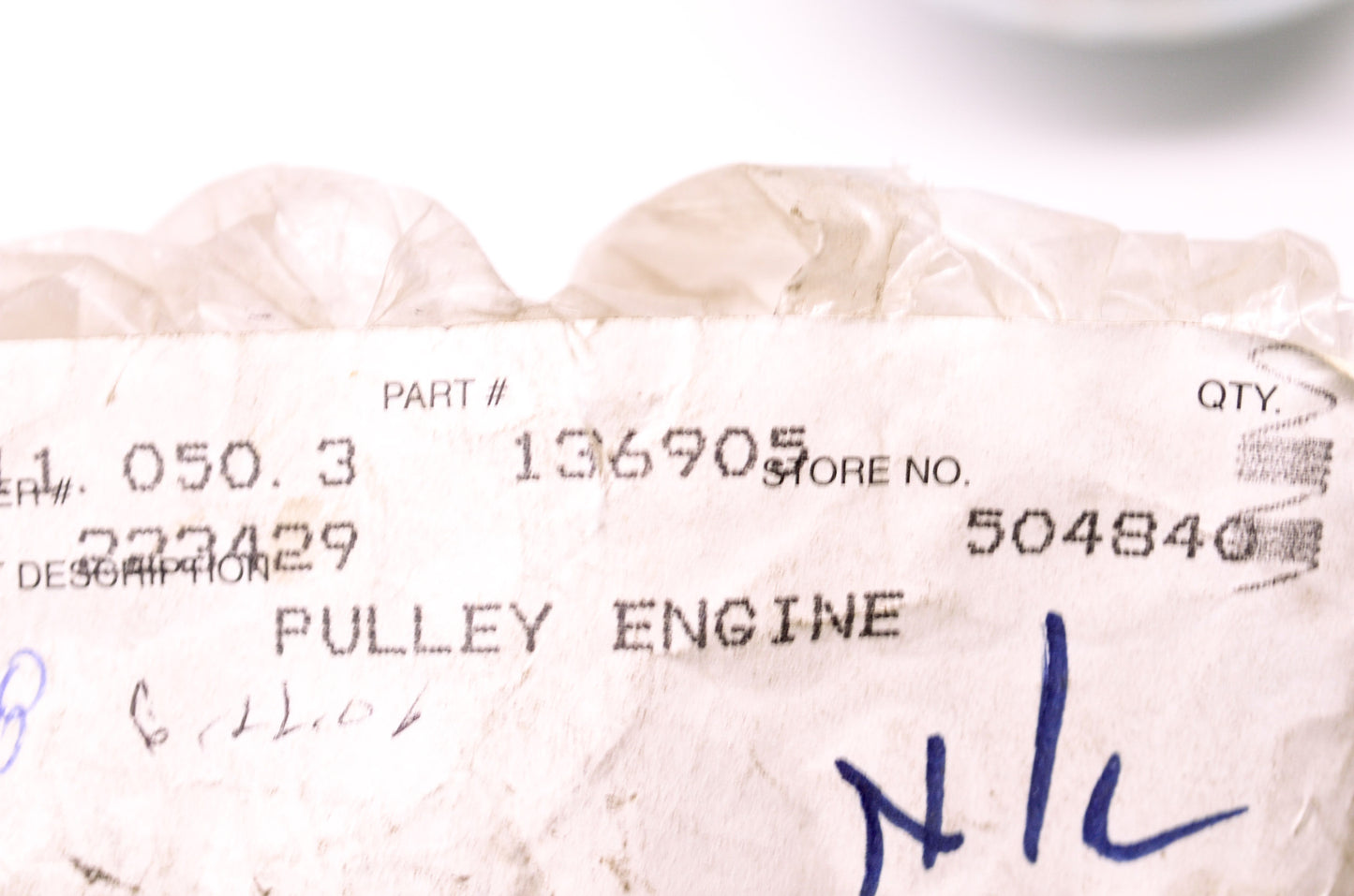 Engine Pulley NOS