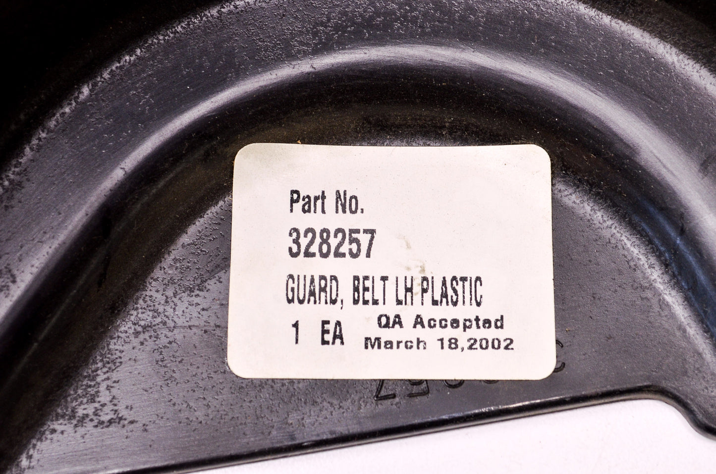 New AYP LH Plastic Belt Guard NOS