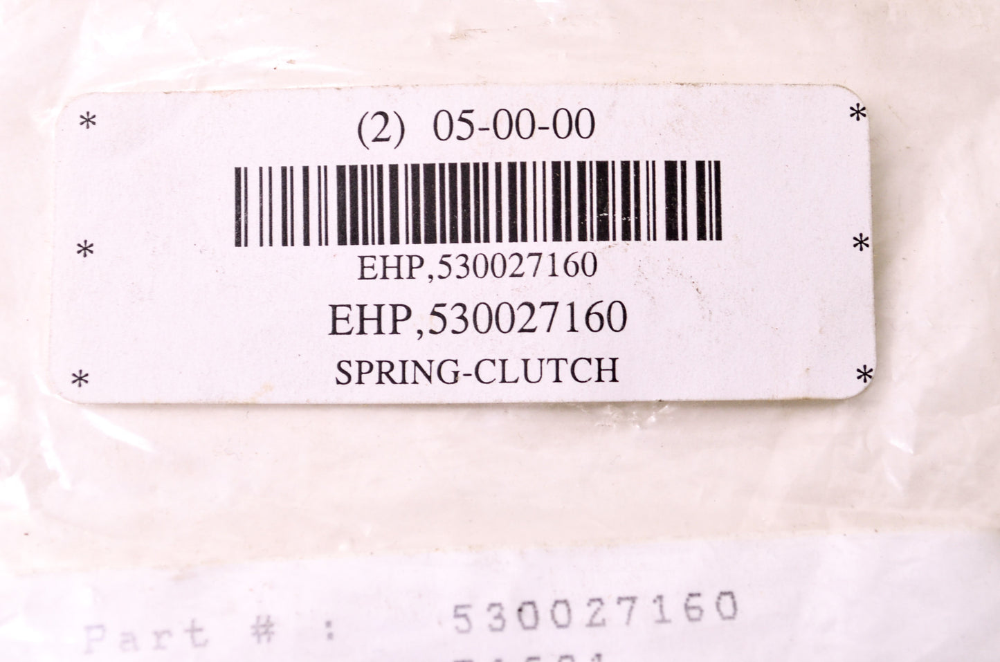 New AYP Clutch Spring NOS