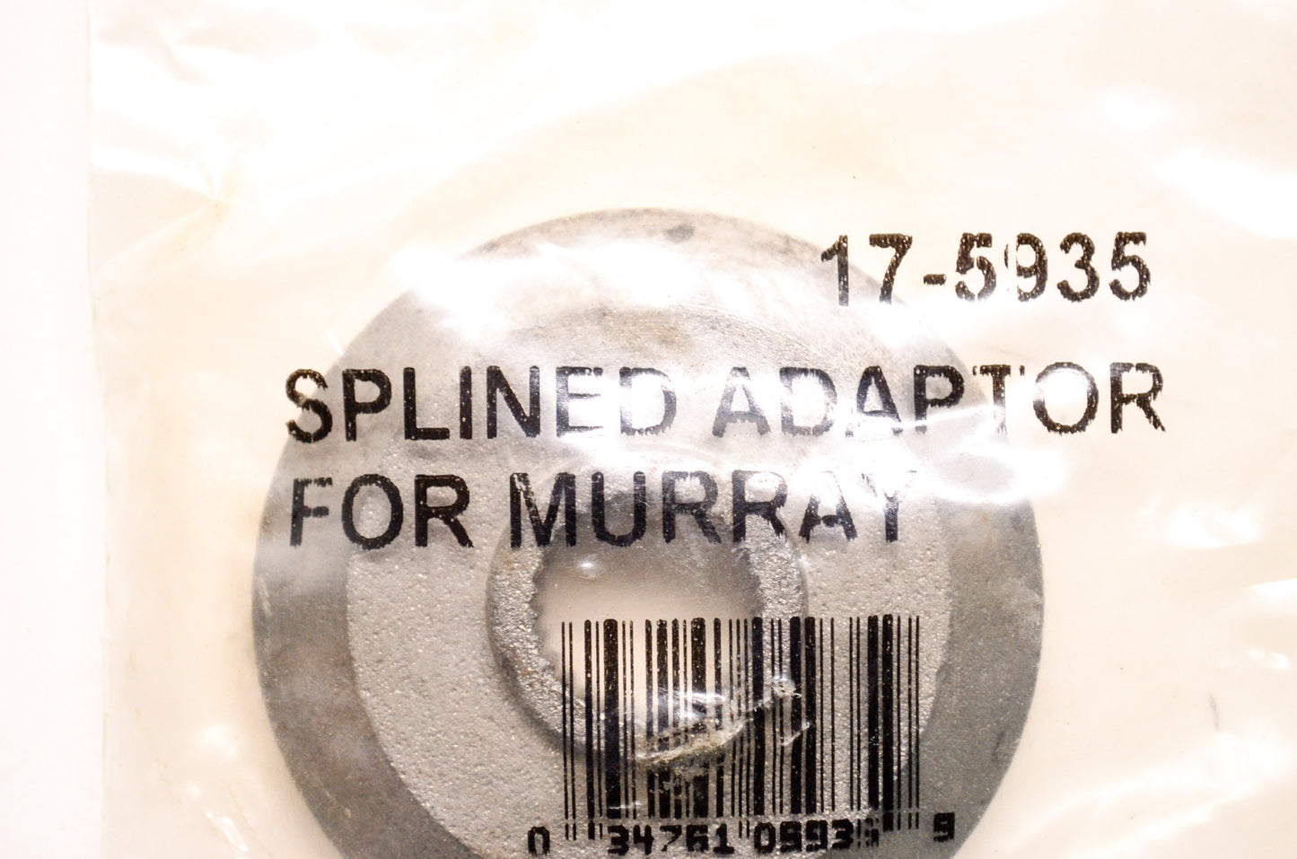 New Rotary Splined Adapter Murray NOS