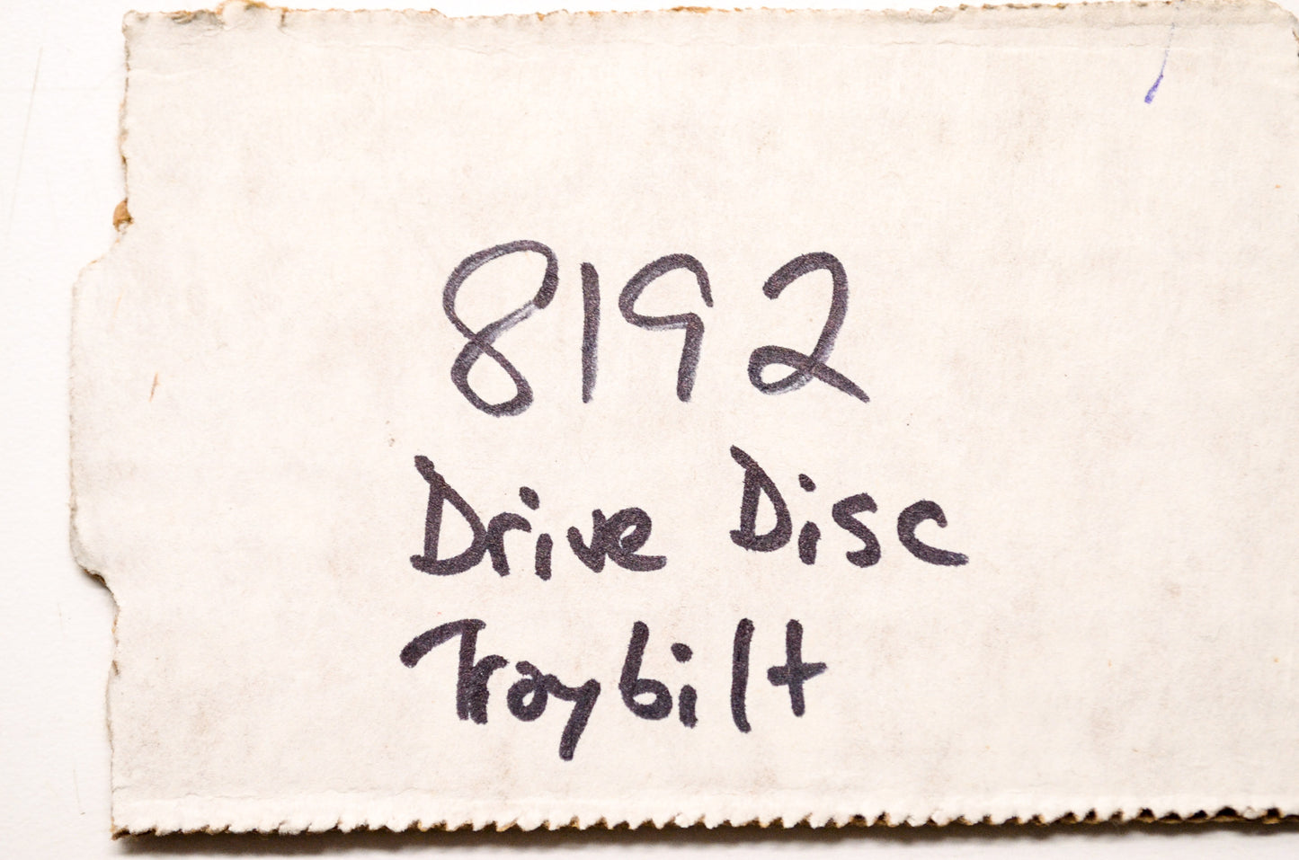 Rotary 8192 Drive Disc Troybilt