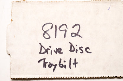 Rotary 8192 Drive Disc Troybilt