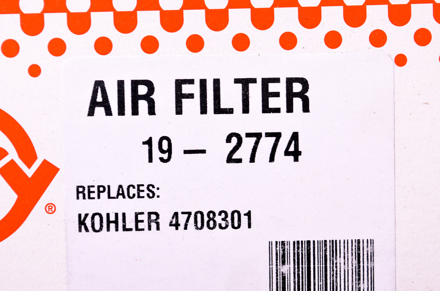 New Rotary Air Filter w/ Prefilter NOS