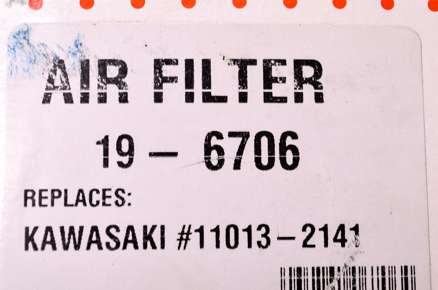 Rotary 19-6706 Air Filter NOS