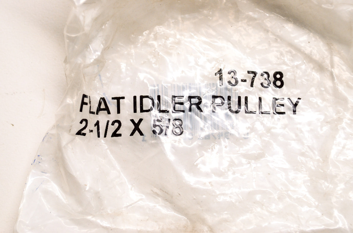 New Rotary Flat Idler Pulley 2-1/2 x 5/8 NOS