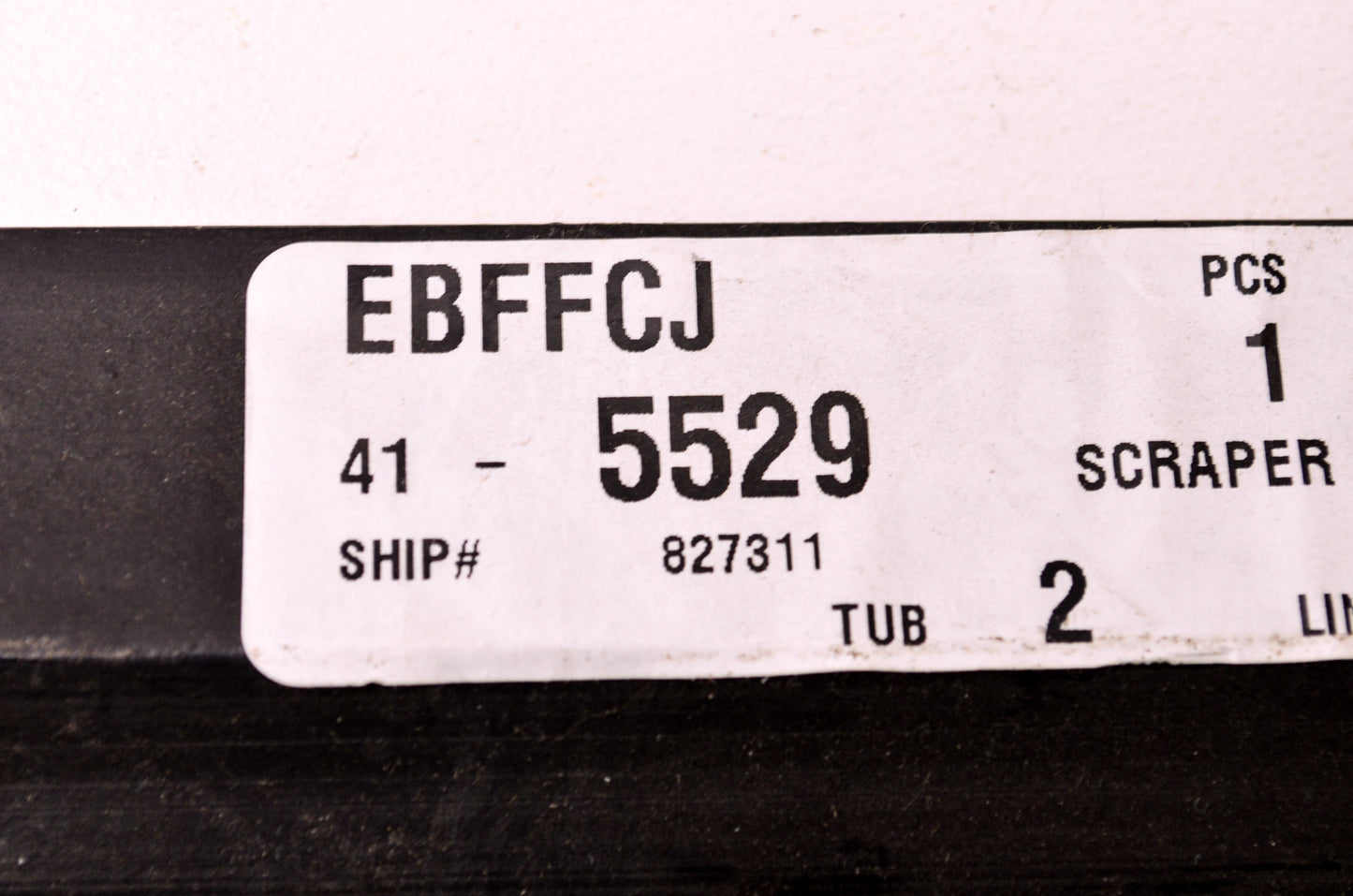 Rotary 41-5529 Bar Scraper NOS