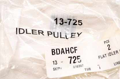 Rotary 13-725, 725 Flat Idler Pulley NOS