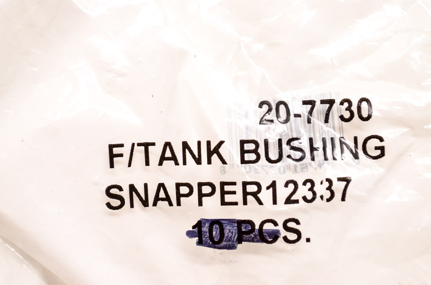 Rotary 20-7730, 12337, 7730 Fuel Tank Bushing Snapper Qty 2 NOS