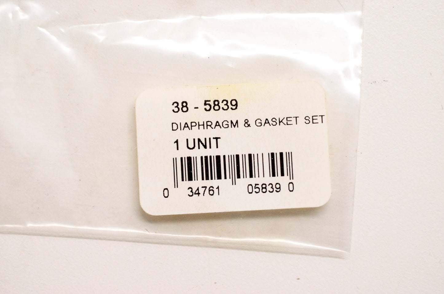 Rotary 38-5839, 5839 Carb Carburetor Diaphragm & Gasket Kit Zama NOS