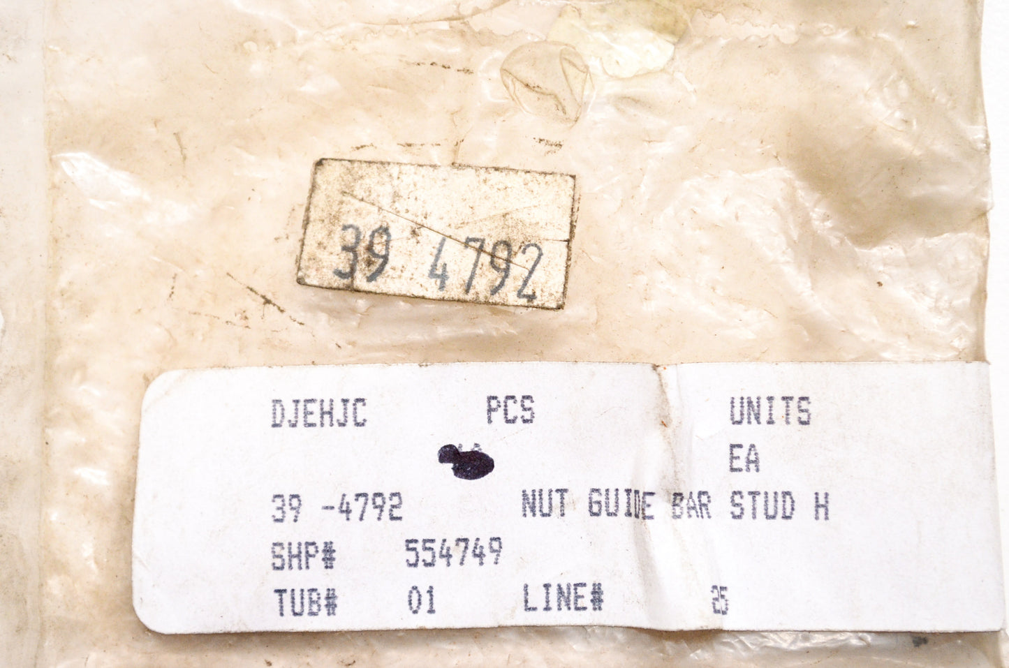 Rotary 39-4792, 4792 Guide Bar Stud Nut 10mm Homelite Qty 2 NOS