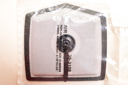 New Rotary Air Filter 4-1/8 x 4-3/8 Mcculloch 10 Series NOS