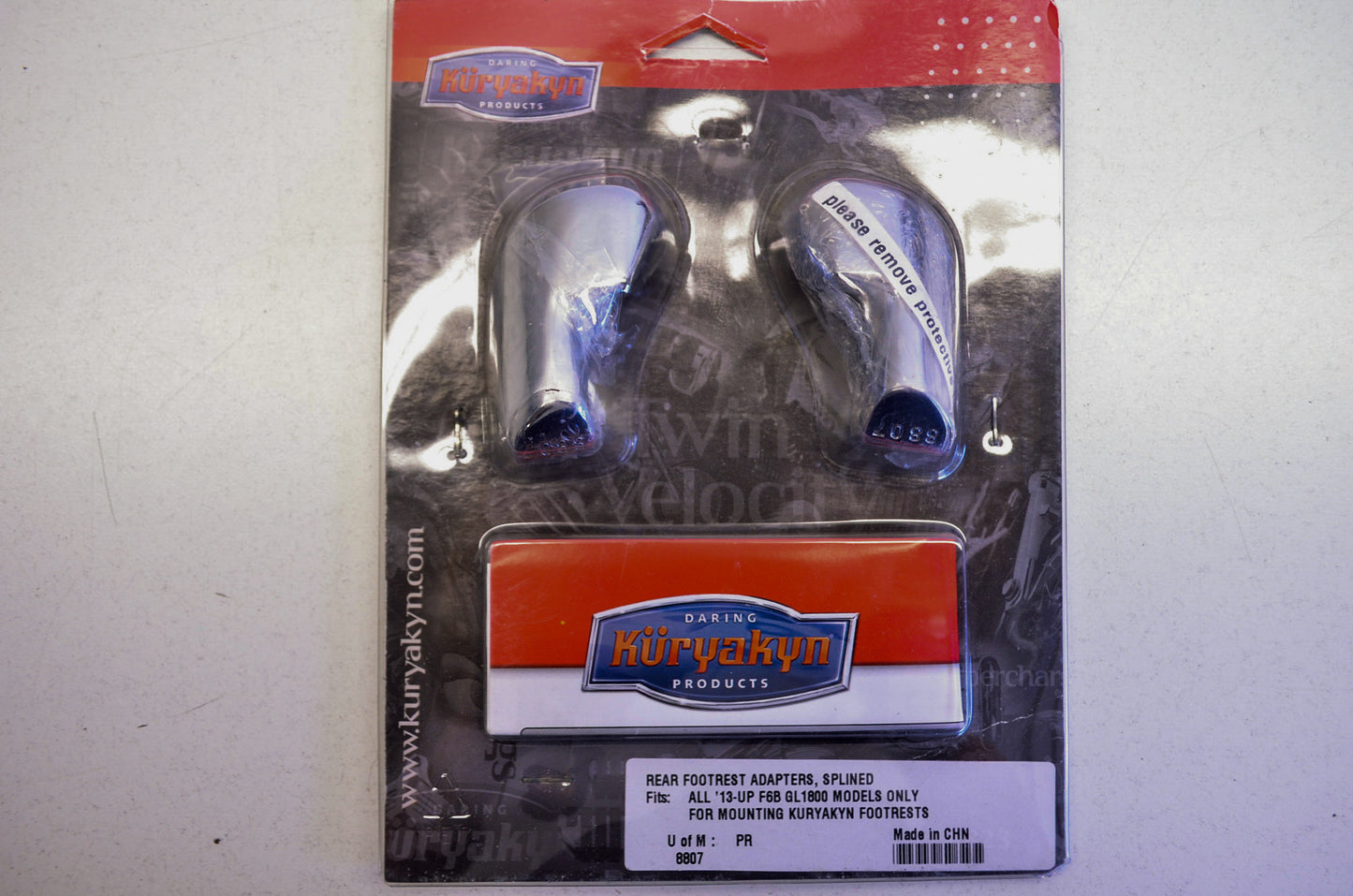 Rear Splined Footrest Adapter Kit NOS