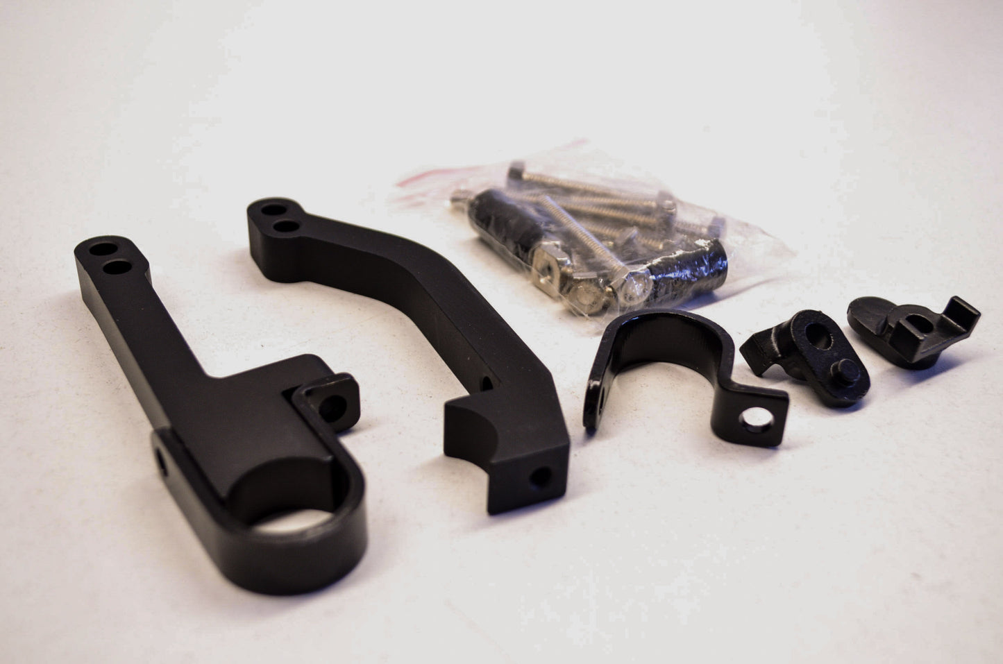 New PowerMadd Star Series Hand Guard Mount Kit Black NOS