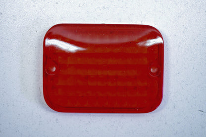 New Drag Specialties Rectangular Red Lens NOS