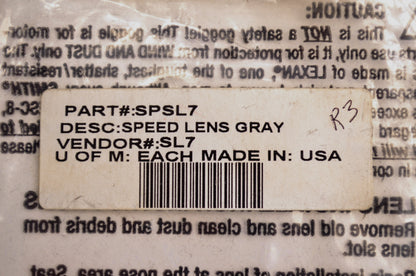 New Smith Lexan Speed Lens Grey NOS